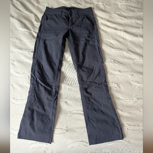 Prana Short Inseam Dark Gray Climbing/Hiking Pants